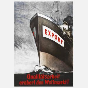 Plakat Export