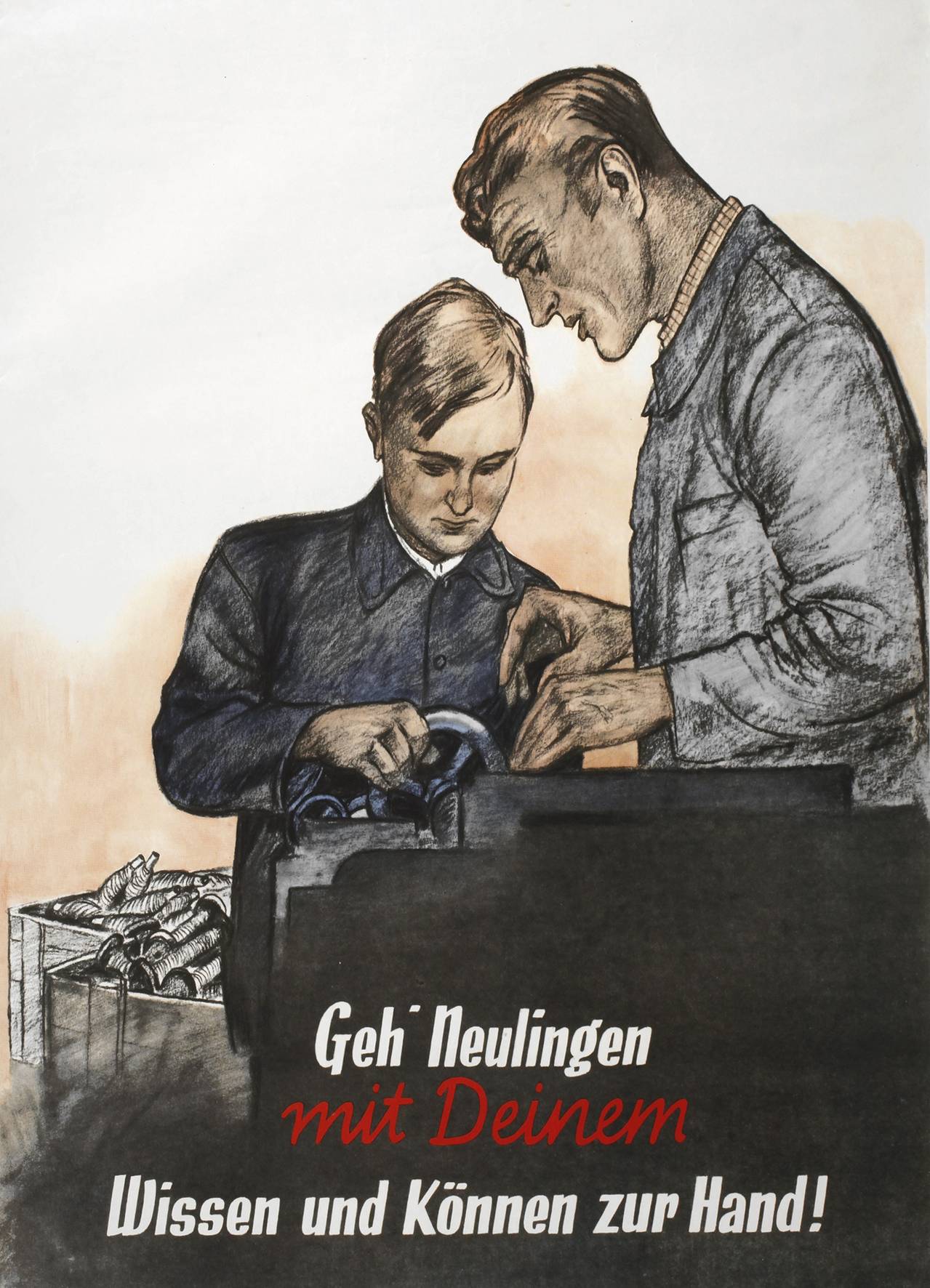 Plakat Unterstützung