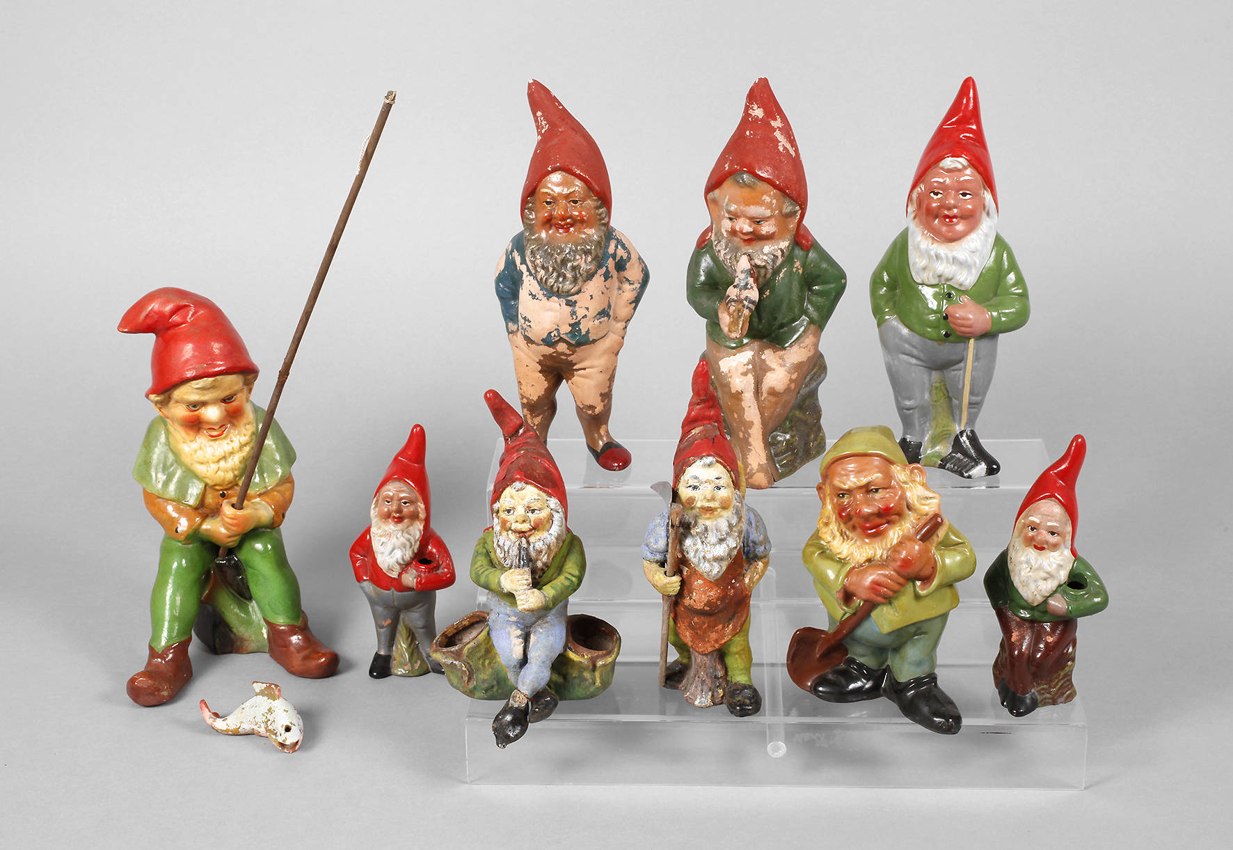 Konvolut Gartenzwerge