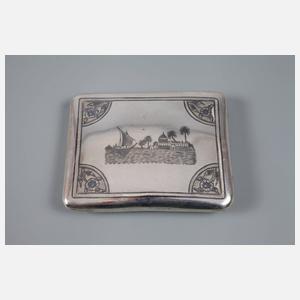 Zigarettenetui Tulasilber