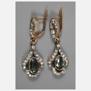 Russland Paar Ohrstecker Gold