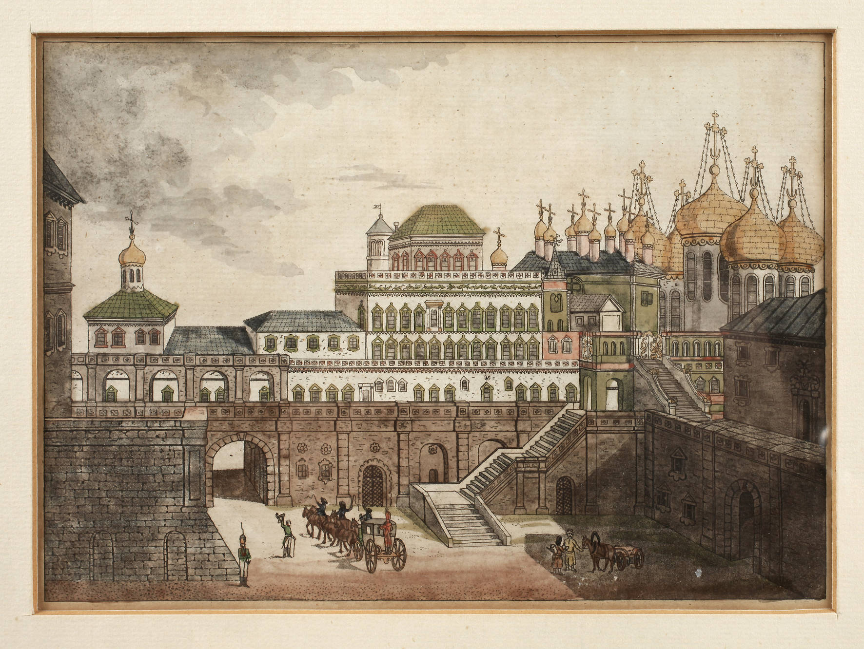 Ansicht Kreml Moskau, Terempalast