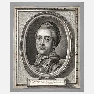 Robert Brichet, Bildnis Katharina II.