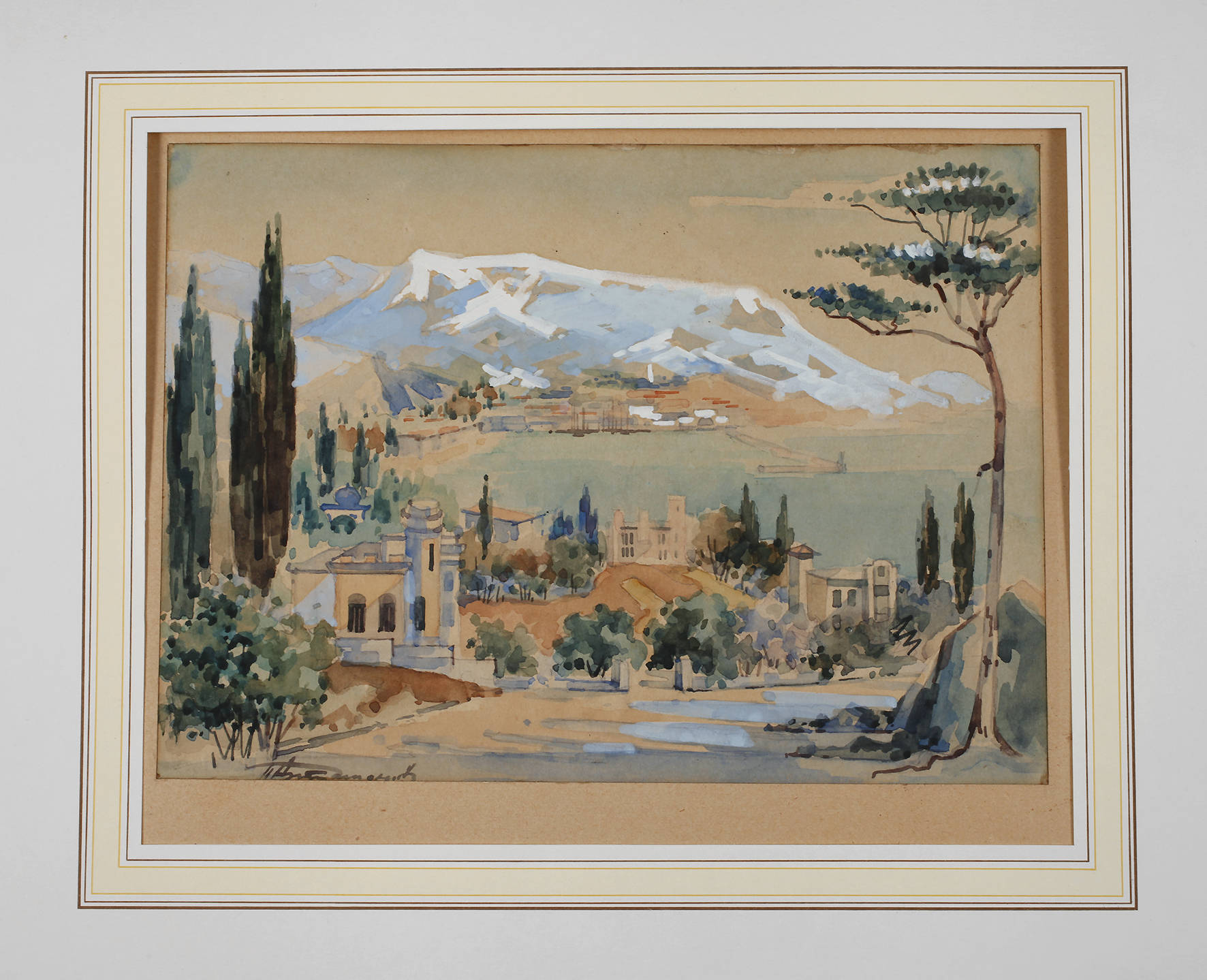 Südliche Küstenstadt