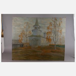 Prof. Vitold Byalynitsky-Birulya, russische Dorfkirche