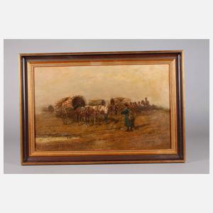 A. Rolsky, Soldaten in Landschaft