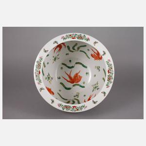 Großer Cachepot Famille rose