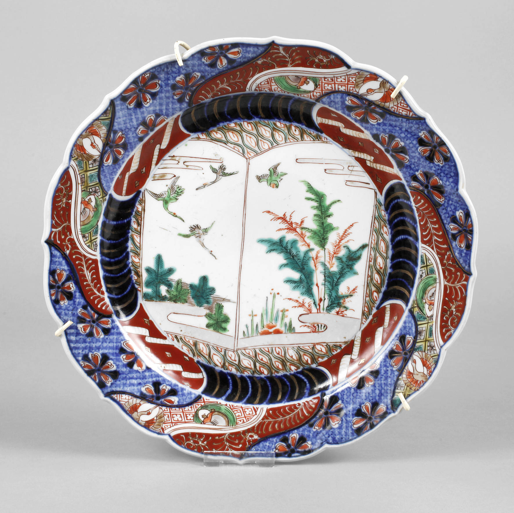 Großer Zierteller Imari