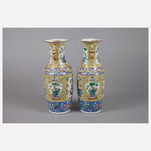 Paar Vasen China