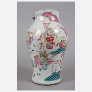 Paar Vasen Famille rose