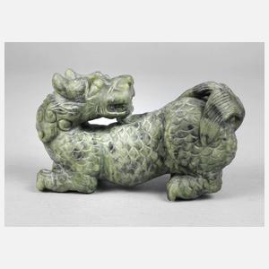 Feine Jadeschnitzerei