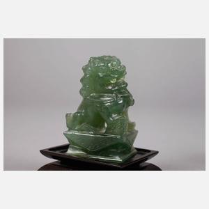 Paar Palast-Wächterlöwen