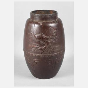 Vase Eisenguss
