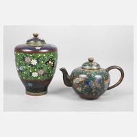 Zwei Teile Cloisonné111