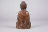 Geschnitzte Buddhaplastik