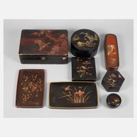 Konvolut Lackmalerei111