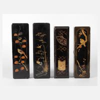 Vier Lackschatullen111