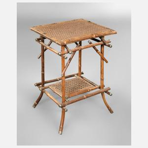 Kleiner Bambustisch