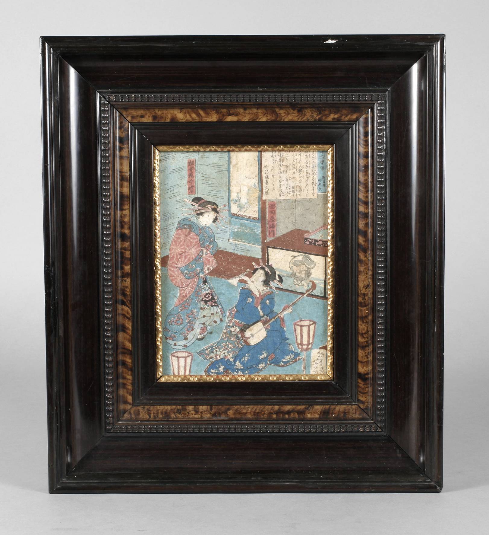 Japanischer Farbholzschnitt