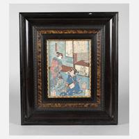 Japanischer Farbholzschnitt111