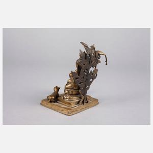 Bronzeplastik Buddha Shakyamuni