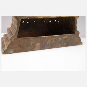 Bronzeplastik Buddha Shakyamuni