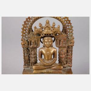 Bronzeplastik Buddha Shakyamuni