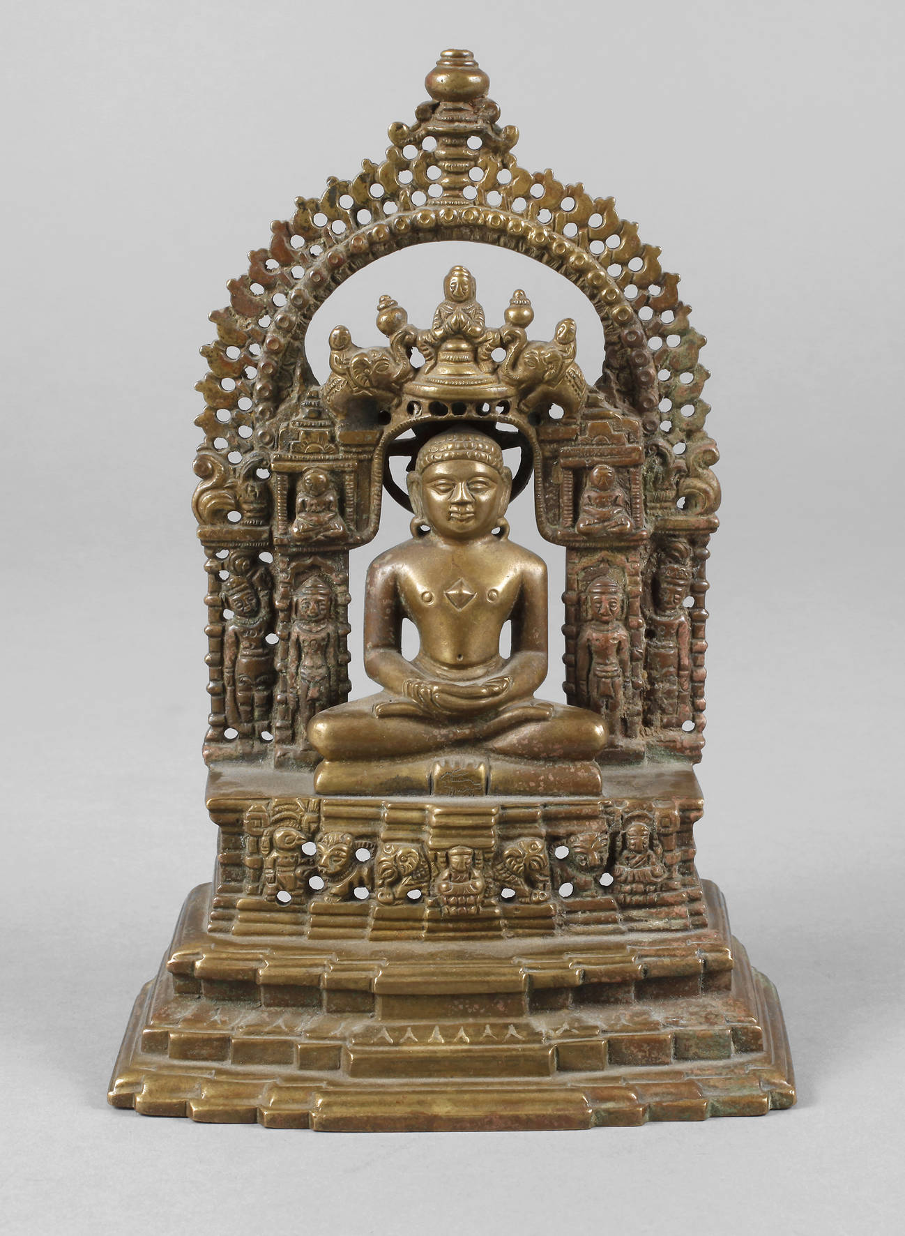 Bronzeplastik Buddha Shakyamuni