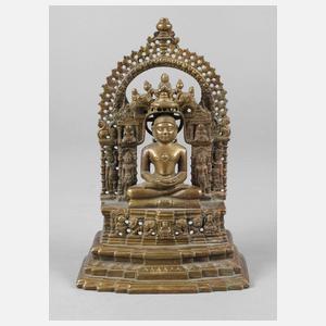 Bronzeplastik Buddha Shakyamuni