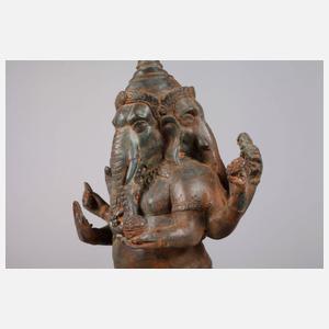 Bronzeplastik Ganesha