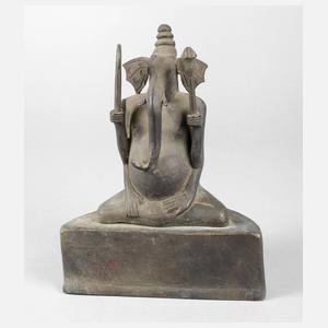 Bronzeplastik Ganesha