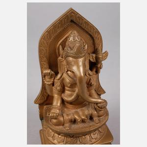 Bronzeplastik Indien