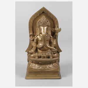 Bronzeplastik Indien