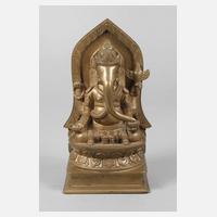 Bronzeplastik Indien111