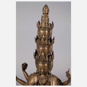 Elfköpfiger Avalokiteshvara