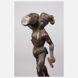 Paar figürliche Bronzen