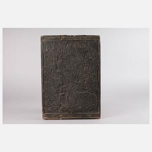 Doppelseitige Thangkadruckplatte