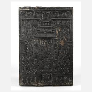 Doppelseitige Thangkadruckplatte