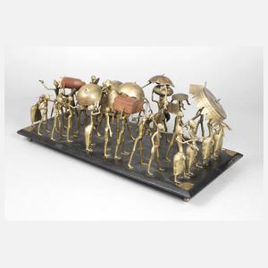 Skulpturengruppe Westafrika