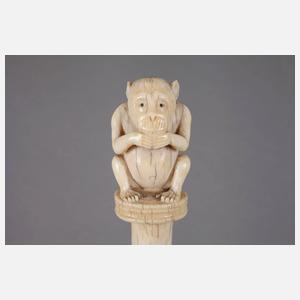 Zeremonienstab Elfenbein