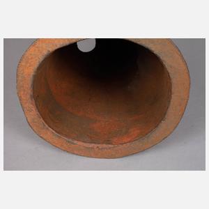 Bronzeskulptur Westafrika