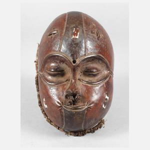 Kleine Totenkultmaske der Tschokwe