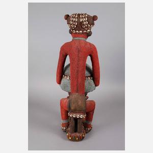 Perlskulptur der Bamun