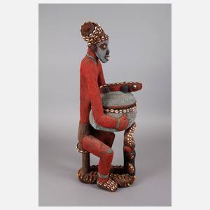 Perlskulptur der Bamun