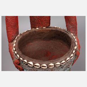 Perlskulptur der Bamun