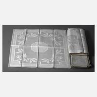 Tafelgarnitur mit Kirschzweigdekor111