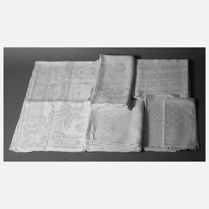 Konvolut Tischwäsche