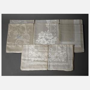 Konvolut Tischtücher
