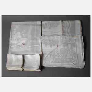 Konvolut Tischwäsche