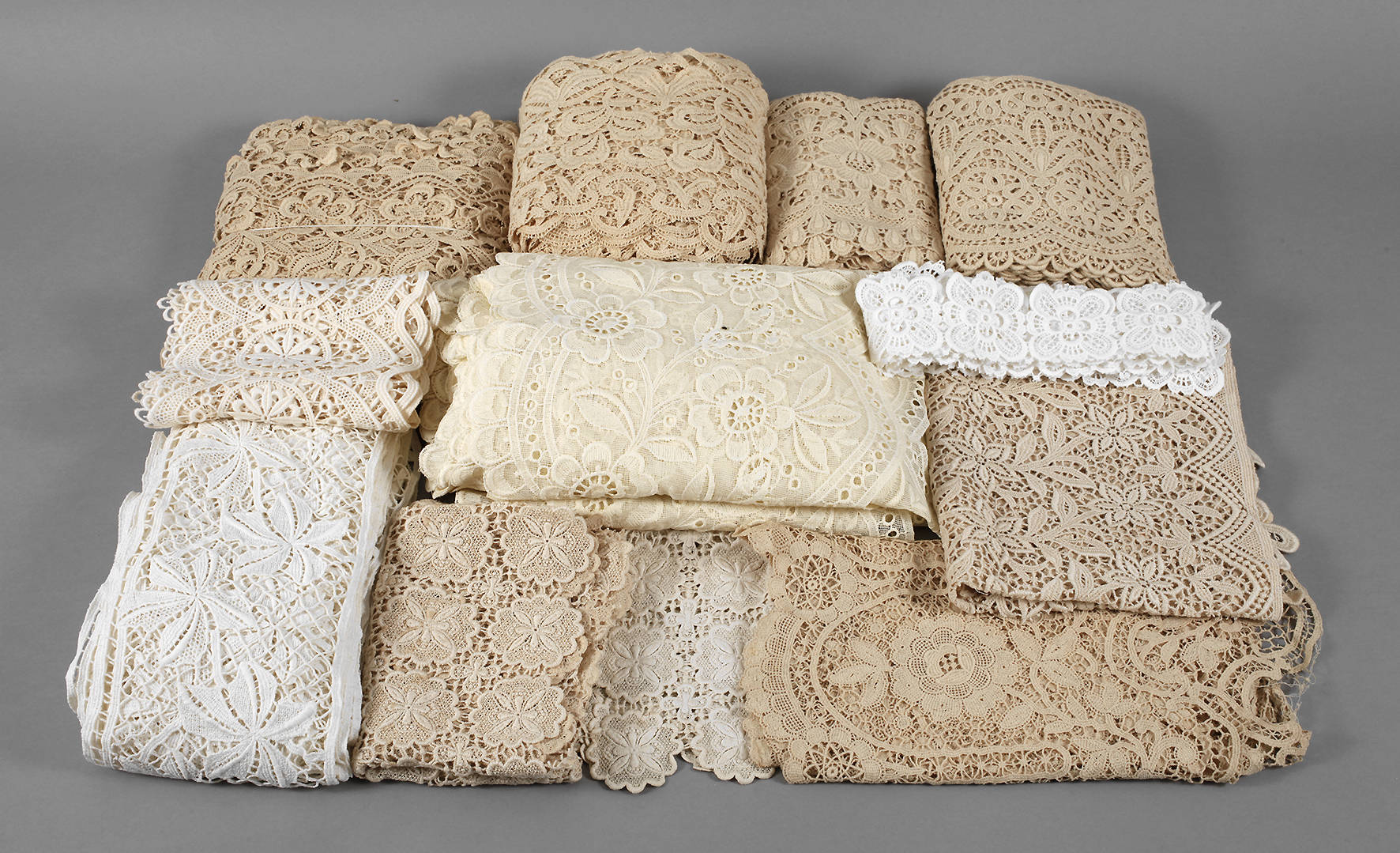 Konvolut Plauener Spitze